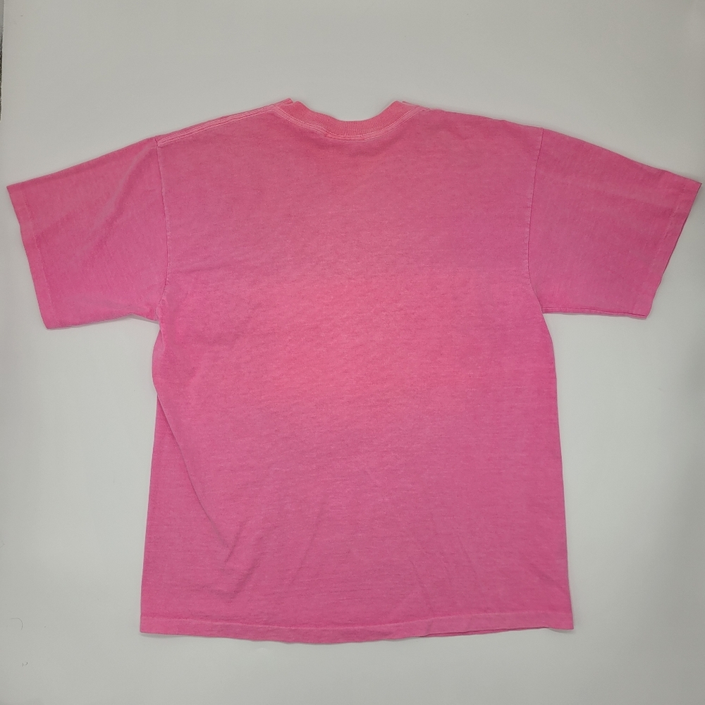 Fresh Produce Vintage Tee Pink Newport Beach Tulip Graphic 1995 V T-Shirt Medium - Picture 10 of 14